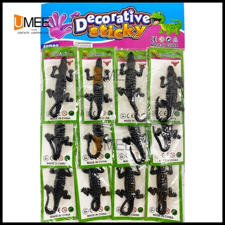 Wholesale 12Pcs Big Sticky Crocodile Toys Pad-Lootbag Filler